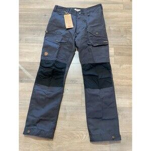 Fjallraven Vidda Pro Mens 30-31 Ventilated Pants Grey Black Hiking Cargo G 1000